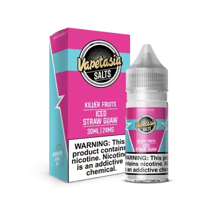 Vapetasia Killer Fruits Salt Iced Straw Guaw eJuice - Vape Product; Vape Product, Vape Product