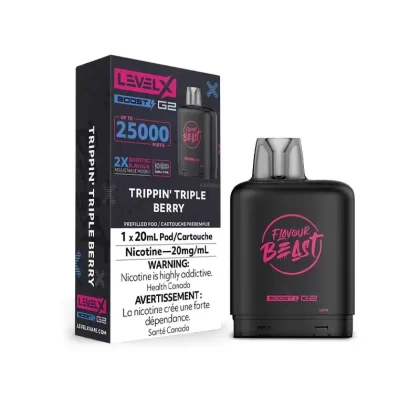 Trippin’ Triple Berry – Level X Boost G2 Pods