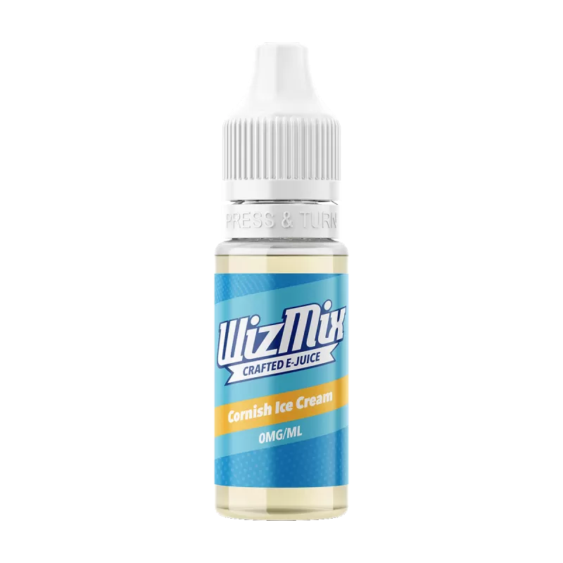 WizMix Cornish Ice Cream - 10ml - 12mg (Discontinued)