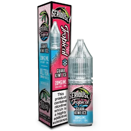 Doozy Seriously Tropical Nic Salt E-Liquid Guava Kiwi - Nicotine Strength#20mg>10mg>5mg