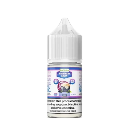 Blue Razz Jam Pod Juice - Site#VAP~Nicotine#20mg>35mg>55mg