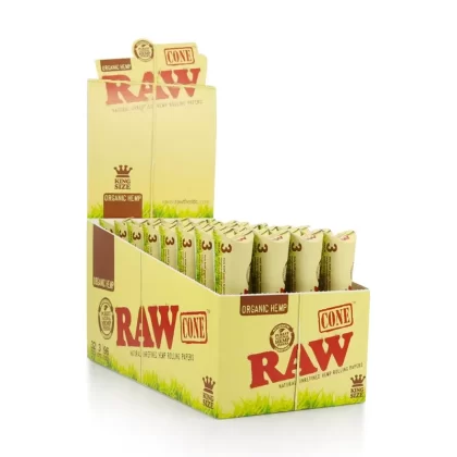 Raw King Size Cone – Organic Case