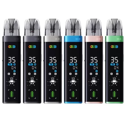 Uwell Caliburn G3 Pro Pod Vape Kit - Colour#Emerald Green>Midnight Black>Pacific Blue>Rose Gold>Space Grey>Stone Grey>Brown Leather>Black Leather>Brown wood>Black Carbon>Green Como>Golden Le
