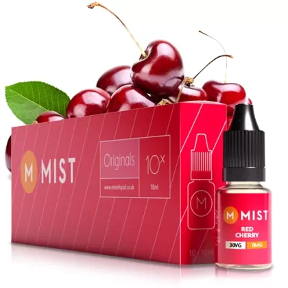 Red Cherry E Liquid (10x10ml) - 70PG/30VG (Standard) / High 18mg