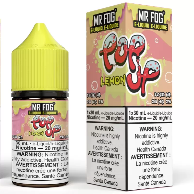 MR FOG Salt – Popup Series Lemon