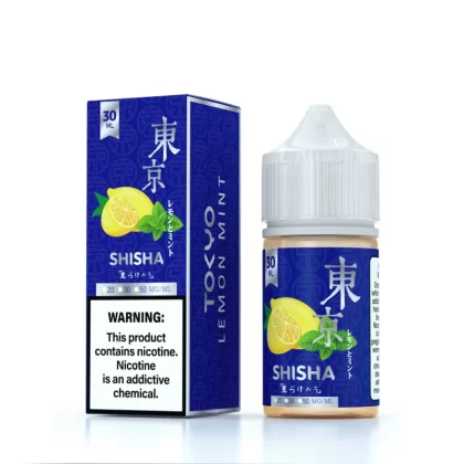 Tokyo Silver Shisha Series – Lemon Mint 30 ml (20/30/50mg) - Vapebar Pk