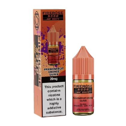 Passionfruit Orange Guava Firerose Nic Salt E-Liquid by Elux