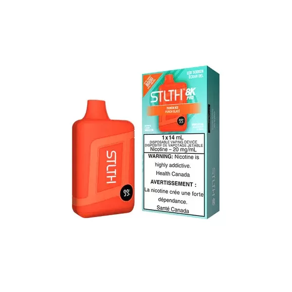 Stlth 8K Pro Disposable Vape – Punch Ice - Eliquidsupply