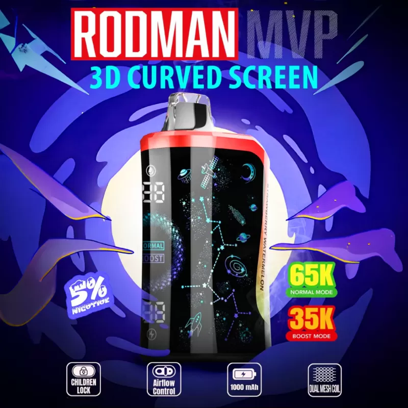 RODMAN MVP 65K Puff Disposable Device