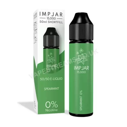 Imp Jar Spearmint E-Liquid Shortfill - Vapestreams Co
