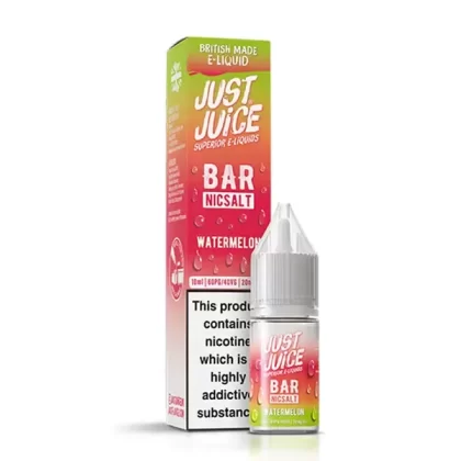 Just Juice Bar Watermelon Nic Salt E-Liquid - Vapestreams Co