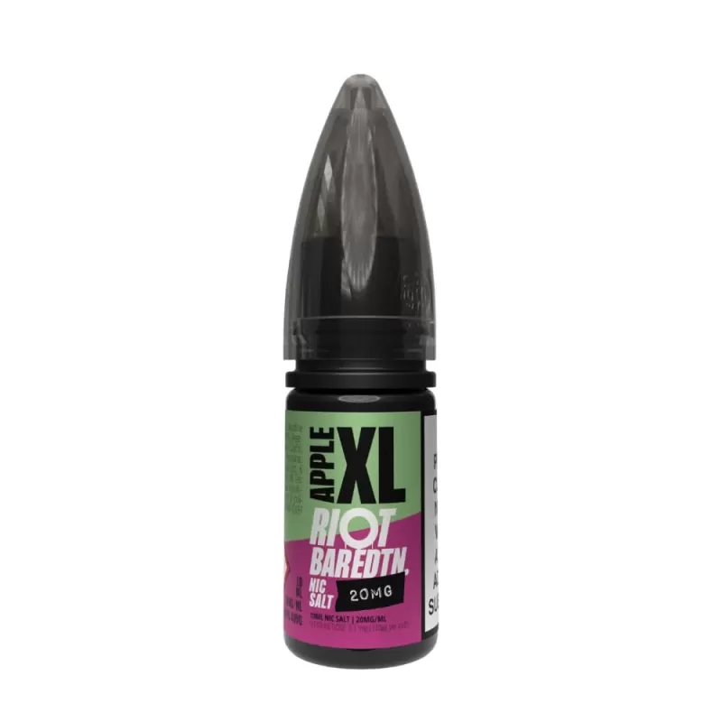 Apple XL Nic Salt E-Liquid Bar Edition by Riot Squad (10ml)