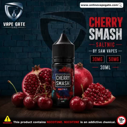 Cherry Smash Saltnic 30ml - Sam Vapes