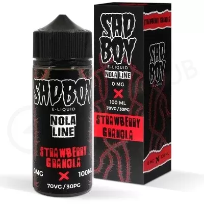 Strawberry Granola Shortfill E-Liquid by Sadboy 100ml - Ecigpremium