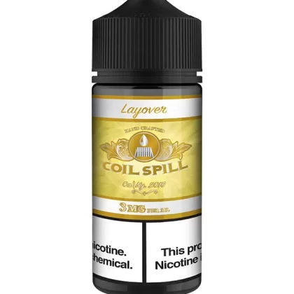Coil Spill Layover E-Liquid 120ml - 0mg (no nic)