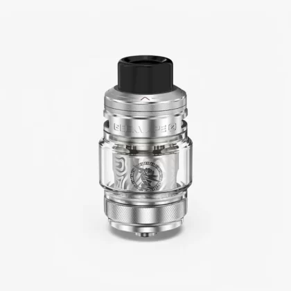 GeekVape Z 5 Sub-Ohm Tank – Leak-Resistant Zeus Tank - Cold Silver, Glossy Black