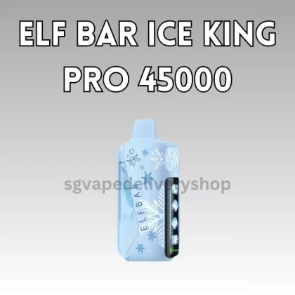 Elf Bar Ice King Pro 45000 Puffs - Peach Ice