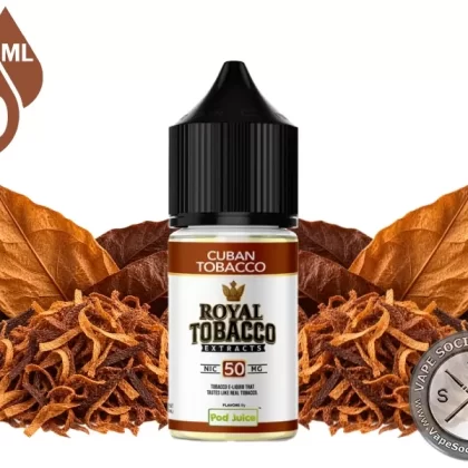 Cuban Tobacco Royal Tobacco Salt 30ml