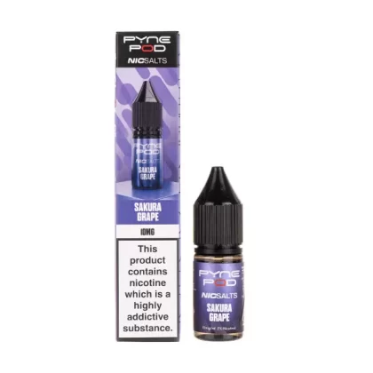 Sakura Grape Nic Salt E-Liquid by Pyne Pod - 5mg