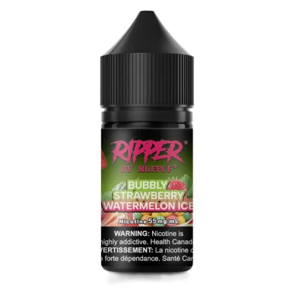 Rufpuf Ripper Salt-Bubbly Strawberry Watermelon Ice 30ml (35,55mg) - Vape Product, Vape Product