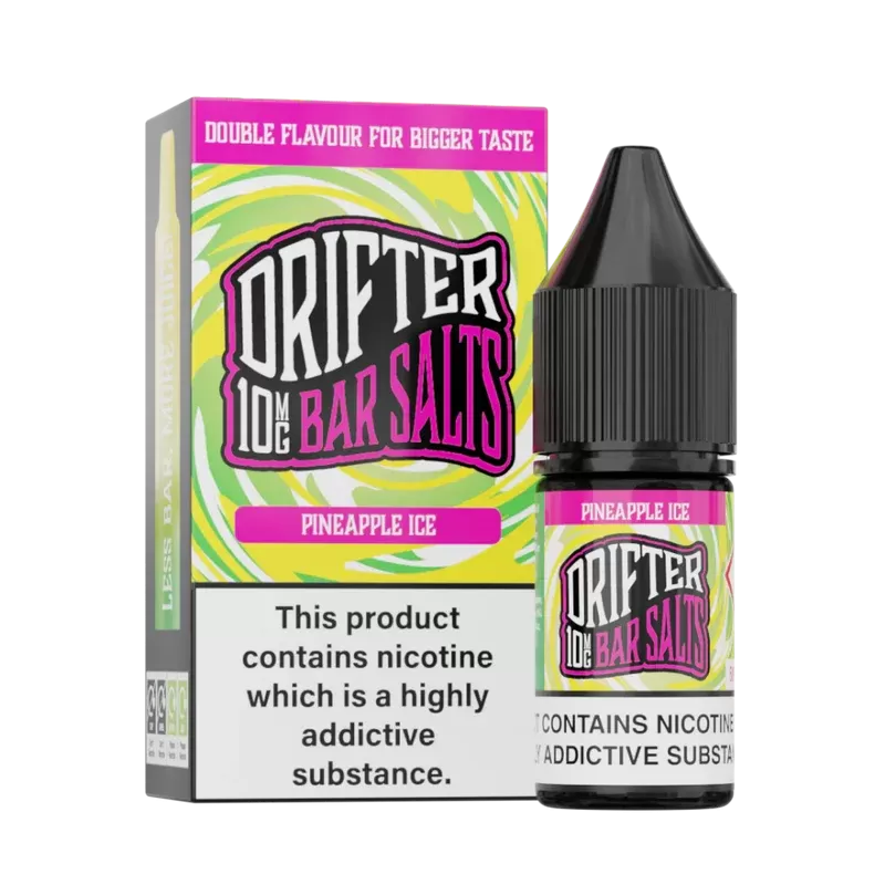 Drifter Bar Salt Nic Salt E Liquid Pineapple Ice