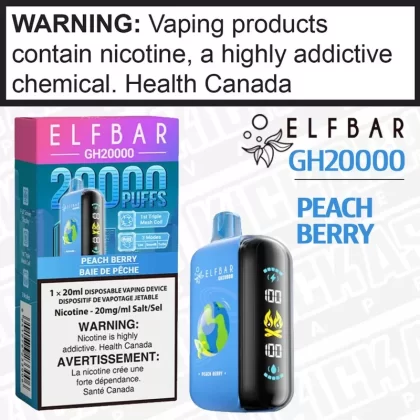 Peach Berry ELFBAR GH20000 Disposable
