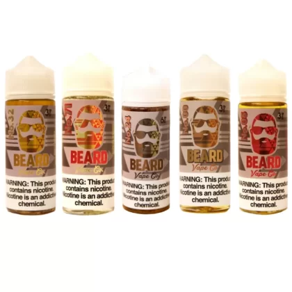 Beard Vape 5 Bottle Bundle - 600mL (5x120mL); Vape Product, Vape Product; Beard Vape Co.