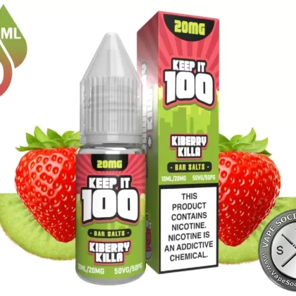 Kiberry Killa by Keep It 100 Bar Salt 10ml