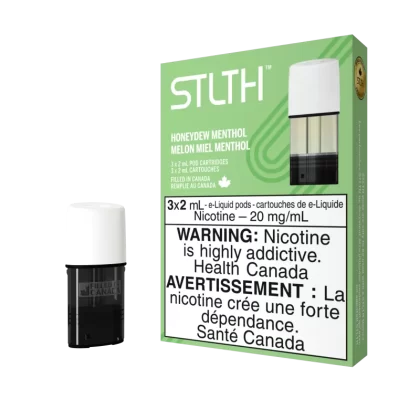 STLTH Pod Pack - Honeydew Menthol - 20 mg/mL (wholeseller) - Excise ON, 20 mg/mL (wholeseller) - Excise AB
