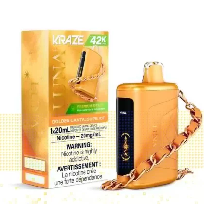 Kraze Luna – Golden Cantaloupe Ice - Eliquidsupply