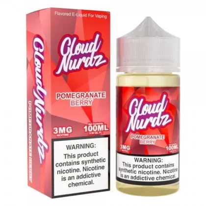 Cloud Nurdz Pomegranate Berry Vape Juice 100ml - Eightvape