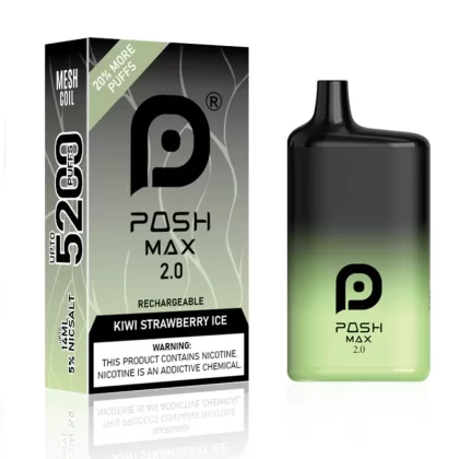 POSH MAX 2.0 – Strawberry Kiwi Ice 5200 Puffs