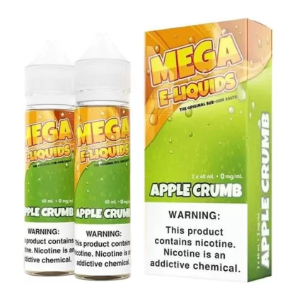 Apple Crumb by MEGA eJuice 2X 60ml - Vaporider Deals