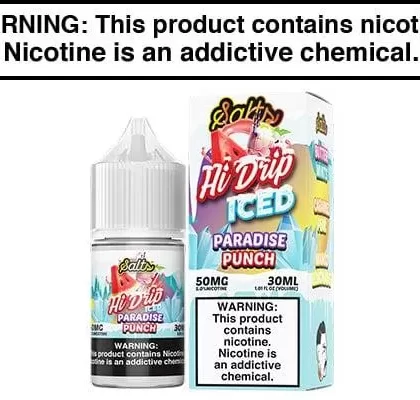PARADISE PUNCH ICE BY HI-DRIP SALTS 30ML (2x15ML) - Vapejuice