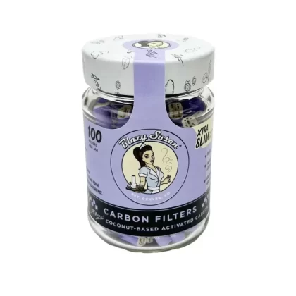 Blazy Susan | Purple Carbon Tips | Xtra Slim | 100pk - Ejuicewarehouse