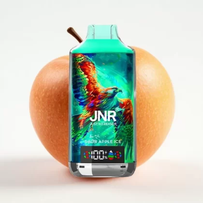 JNR Falcon X 18000 Puffs Manzana Ácida Helada 24ml 750mAh Dual Mesh