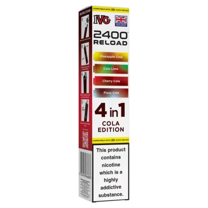 Cola Edition IVG 2400 Refill Pods - Ecigwizard