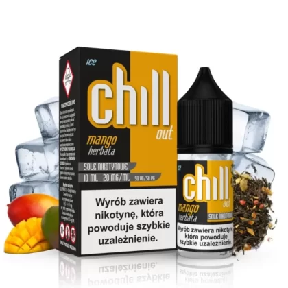 Liquid Chill Out Salt 20mg 10ml Herbata Mango Ice