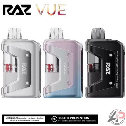 Raz Vue 50k Puffs Disposable Vape Device Kit - [Pod Only] Blue Raz Blackberry, [Pod Only] Blue Raz Dragonade