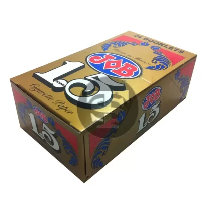 Job Papers 1.5 Gummed 24 Books of 24 Leaves - Vape Store