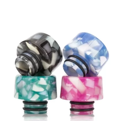Stubby 510 Drip Tips By ReeWape - Colour#Pink>Blue/Gold>Light blue>Black/Gold>Ultem>Black>Pink / Gold>Blue (909B45)