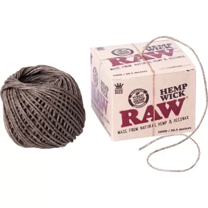 Raw Hempwick (100ft Ball)