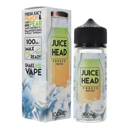 Juice Head Peach Pear Freeze Vape Juice 100ml - Nic Shots#0 Nic Shots>1 x 18mg Nic Shot>2 x 18mg Nic Shots