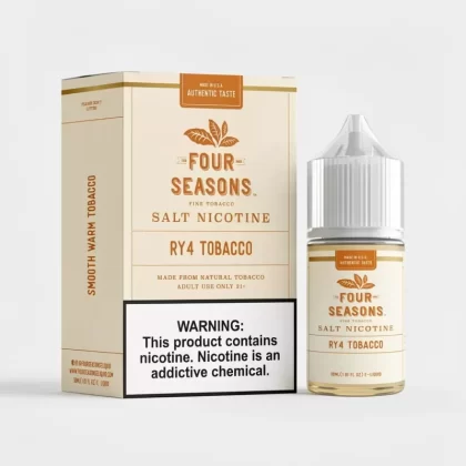 RY4 Tobacco SALT – Smooth Sweet Tobacco – Salt Nic - Vape Product; Vape Product, Vape Product (8CAB4D)