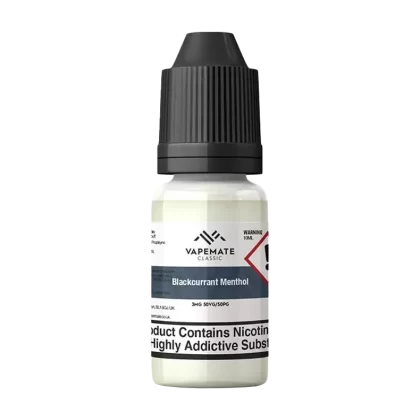 Vapemate Classic Blackcurrant Menthol 10ml - Vapeshop Co