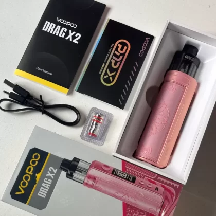 Voopoo Drag X2 Pod Kit 80W - Pearl White