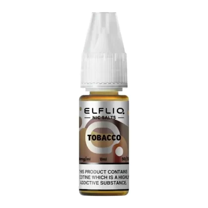 Elf Bar Elfliq Tobacco Nic Salt Vape Juice - Strength 5mg