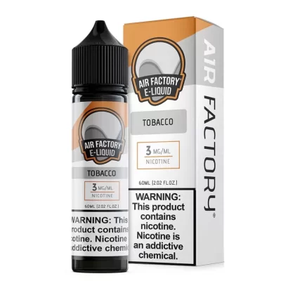Air Factory Tobacco eJuice - Vape Product; Vape Product, Vape Product (E17E97)