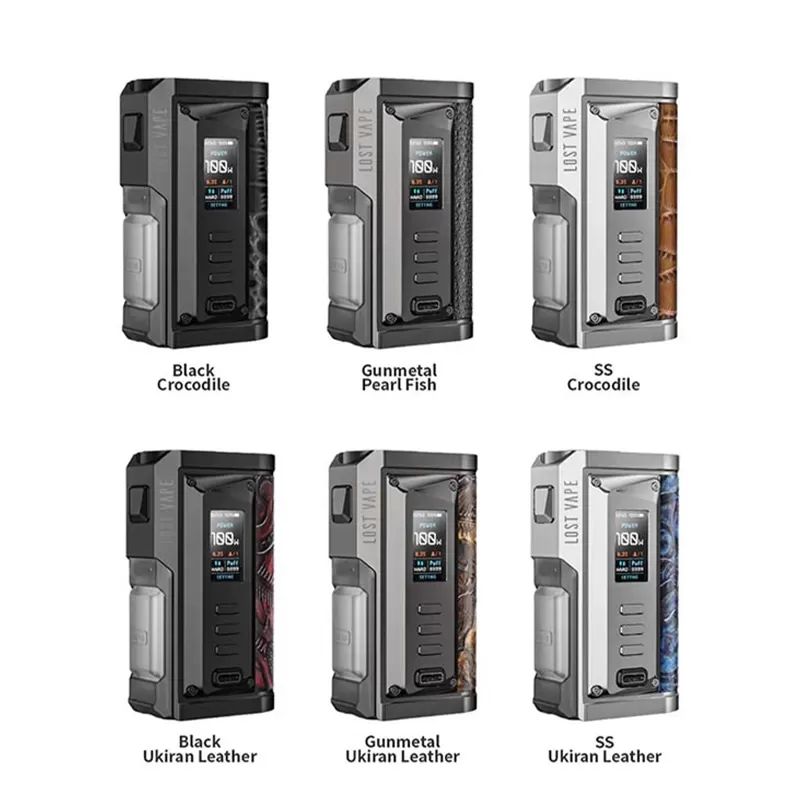 Lost Vape Centaurus Quest BF 100W Box Mod - Gunmetal Pearl Fish - Image 2