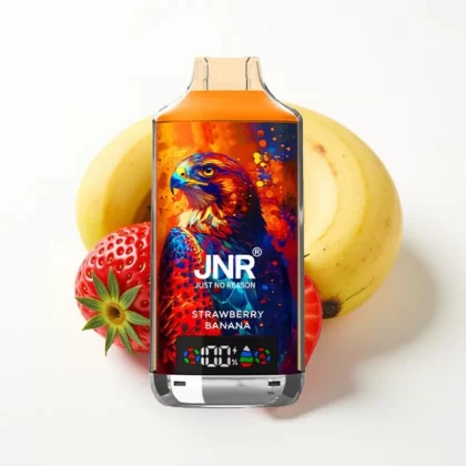 JNR Falcon X 18000 Puffs Fresa Plátano 24ml 750mAh Dual Mesh